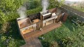 Vonkajšia sauna Vonkajšia sauna