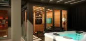 wellness zahradní sauna dům 