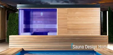 Moderní finská sauna Moderní finská sauna