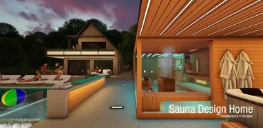 Moderní sauna dům v Praze Moderní sauna dům v Praze