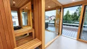 Panoramatická sauna s terasou