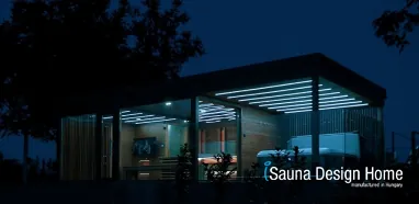 komfortní sauna domek na míru Balaton komfortní sauna domek na míru Balaton