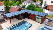 Wellness dom na mieru z vtáčej perspektívy Wellness dom na mieru z vtáčej perspektívy