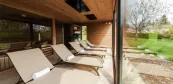 Sauna domek s masážní místností