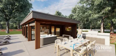 Horizont wellness boční pohled Horizont wellness boční pohled