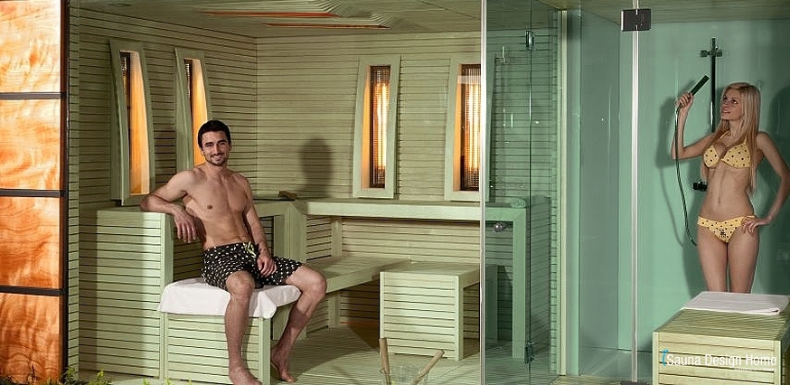 Infra a finská sauna v jedném