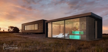 Lovectví a sauna - luxusní sauna dům