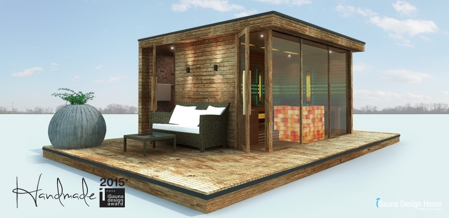 Moderní komfortní sauna domeček