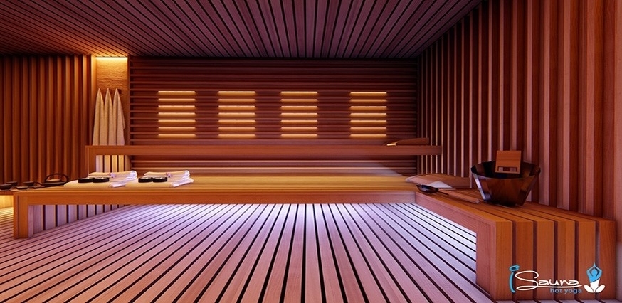 Panoramatická venkovní sauna