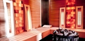Sauna domeček- stavba venkovní sauny