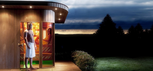 Sauna domek na míru, exteriérová sauna plánování a stavba