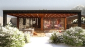 venkovní sauna domek