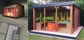 Venkovní sauna domek na míru