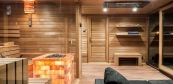 Venkovní saunový dům kombi saunou