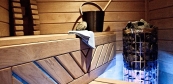 Venkovní wellness sauna domek