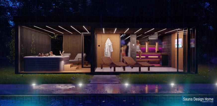 wellness sauna dom na míru