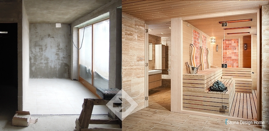 Wellness saunový dům, projektování a stavba